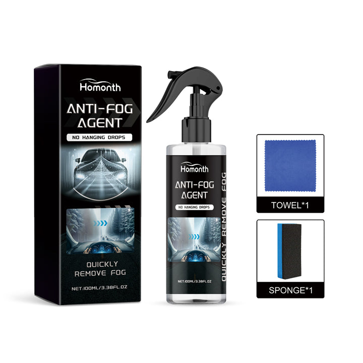 Automotive Anti-Fog Spray for Clearer Windshield Views