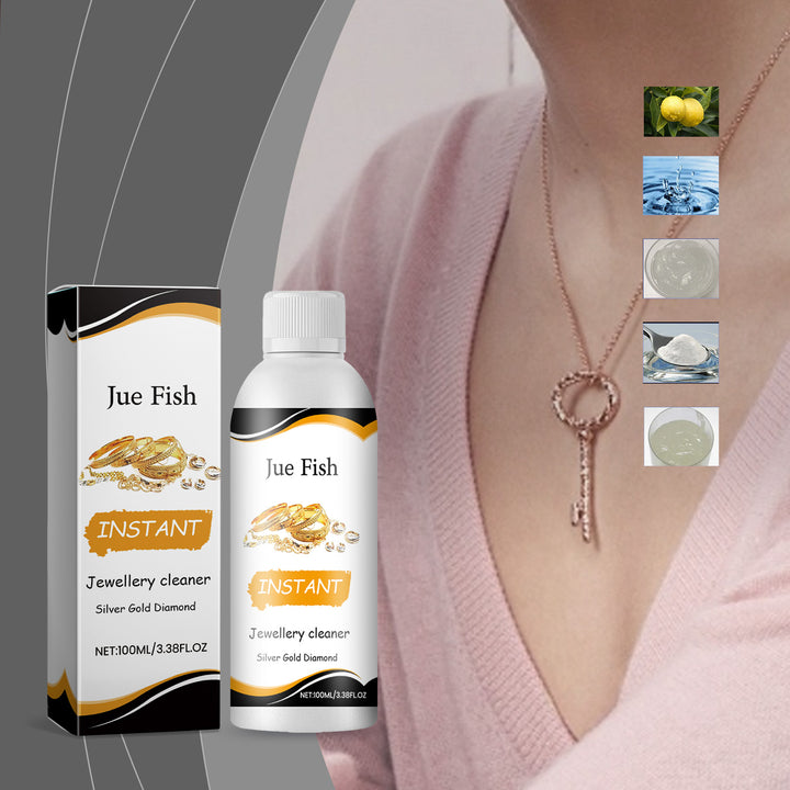 Jue-Fish Jewelry Cleaner — Instant Sparkle in Minutes