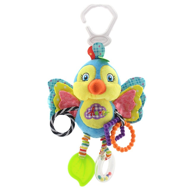 Baby Hanging Rattle Toy for Colorful Sensory Playtime