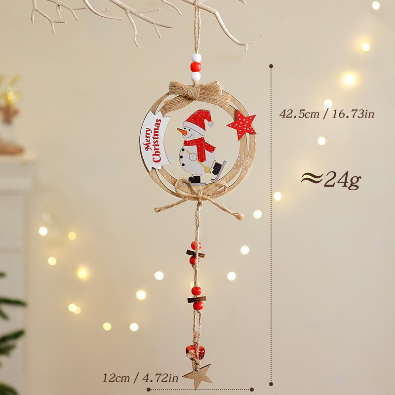 Christmas Wooden Ornaments for Rustic Holiday Decor