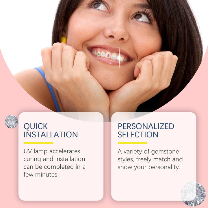 Tooth Crystal Kit for DIY Sparkling Smile Styling Set