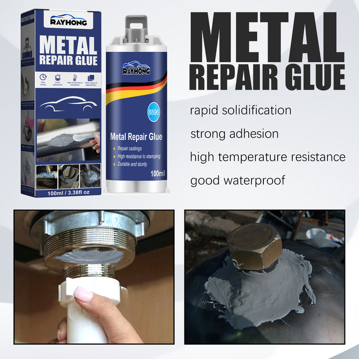 Metal Repair Adhesive for Strong High-Temperature Fixes