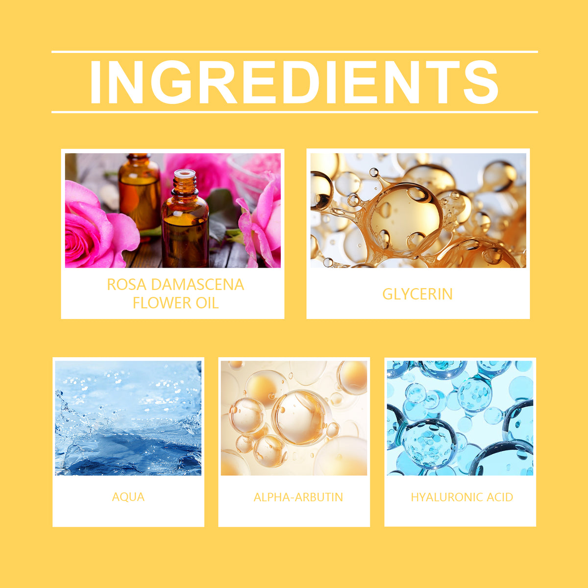 Brightening Facial Serum with Glycerin & Alpha Arbutin