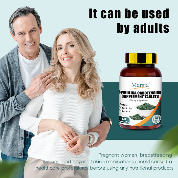 Spirulina Supplement Tablets — Boost Immunity & Metabolism