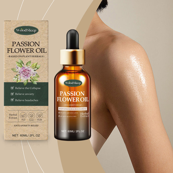 Passion Flower Sleep Oil — Herbal Sleep Aid for Calm Nights