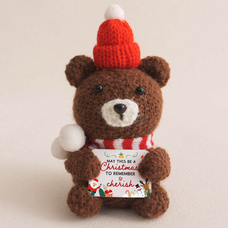 Crochet Santa Doll Keepsake Christmas Decor Gift Idea