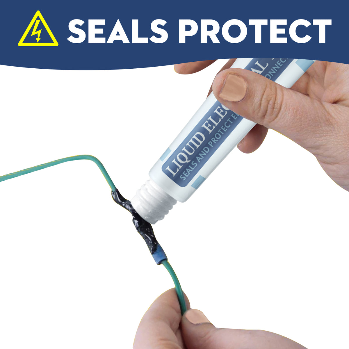 Liquid Electrical Tape for Waterproof Wire Connection Seals