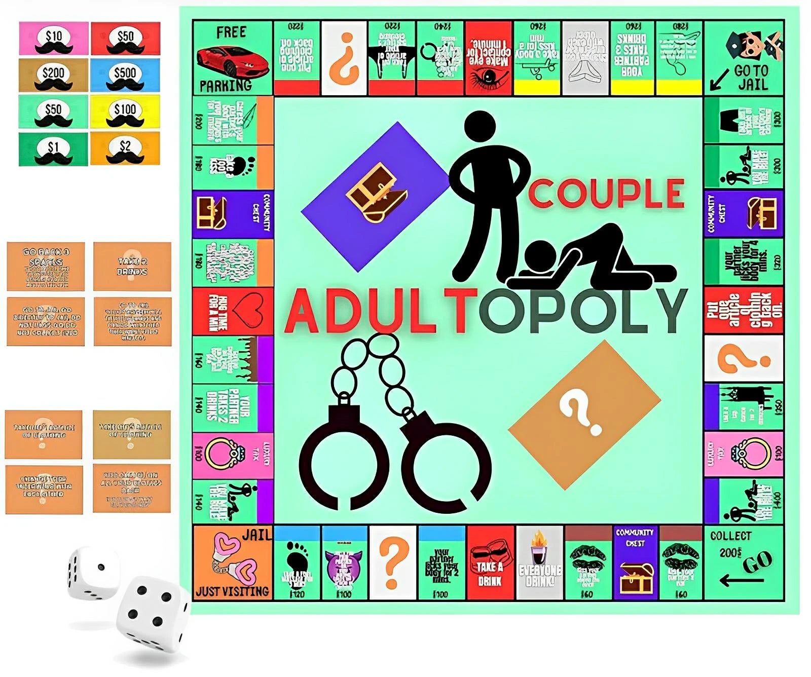 Adultopoly - wanelo - store - roman