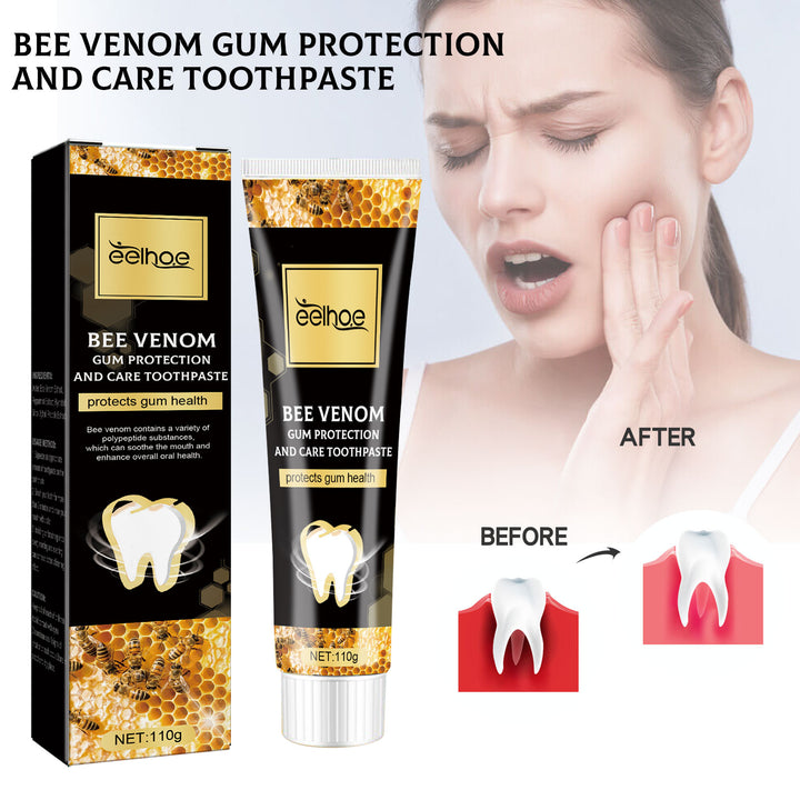 Bee Venom Toothpaste for Daily Gum Care & Fresh Breath