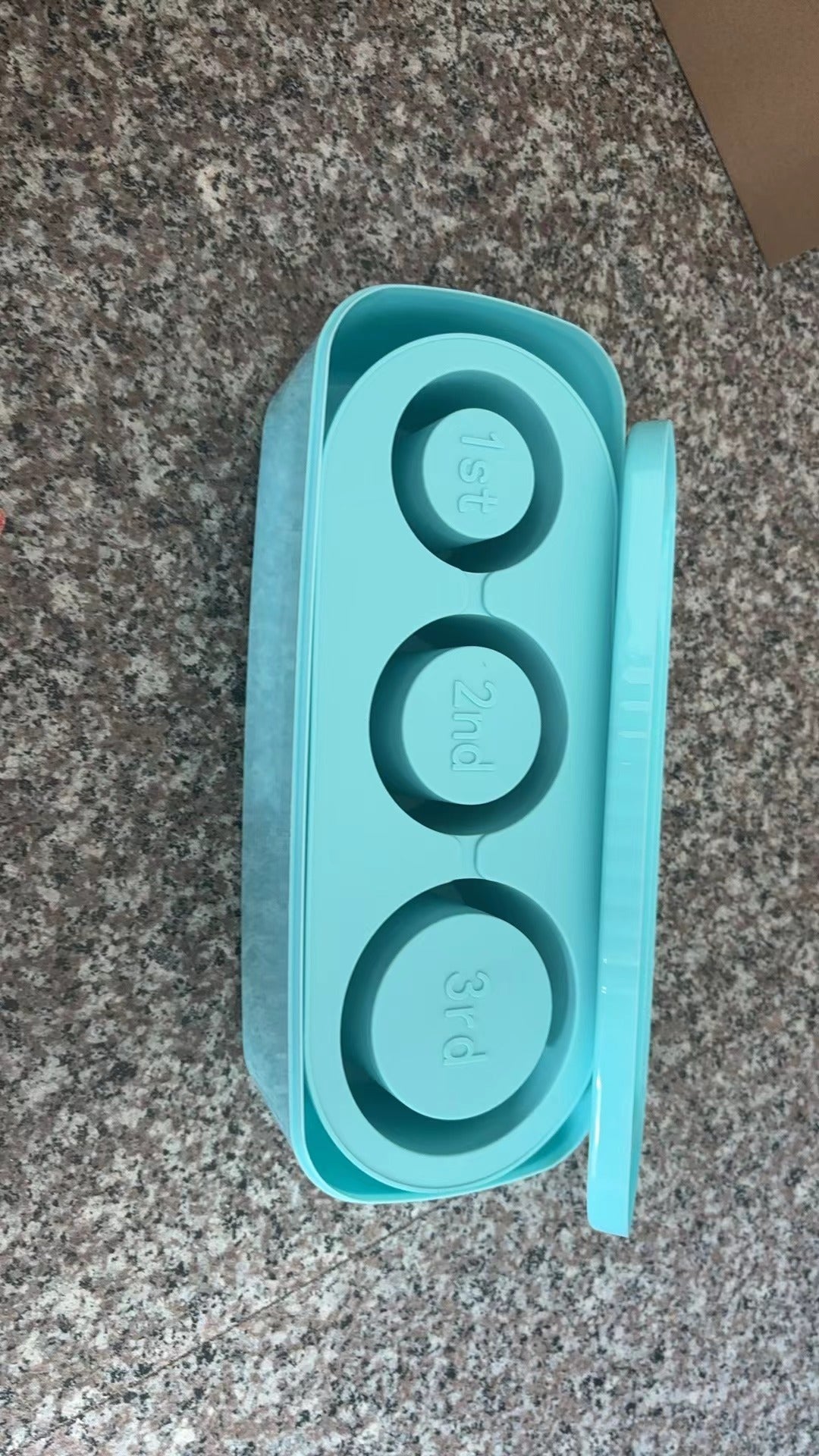 Silicone Ice Grid Mold with Lid and Box, 3 Sizes