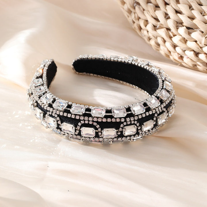 Baroque Rhinestone Headband for Instant Retro Glam