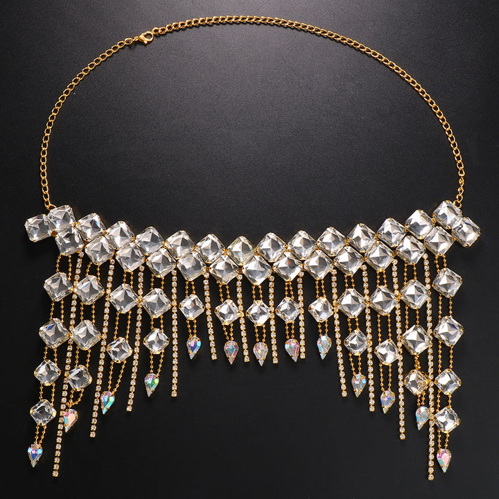 Hair Chain Headpiece for Dramatic Festival Sparkle