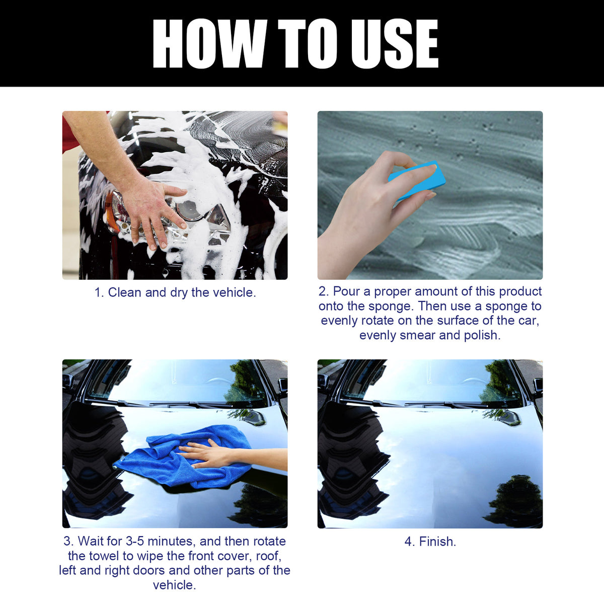 Nano Ceramic Car Coating for Glossy, Hydrophobic Paint