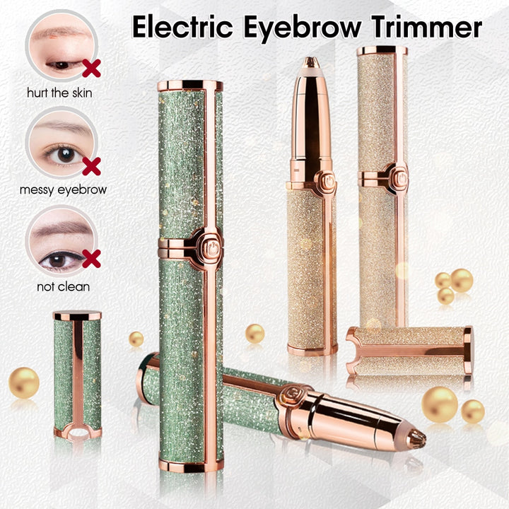 Electric Eyebrow Trimmer for Precise Facial Grooming