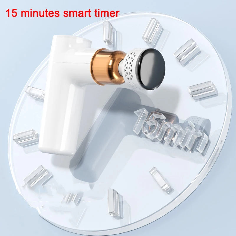 Smart Fascia Gun — Dual Heat & Cold Therapy for Complete