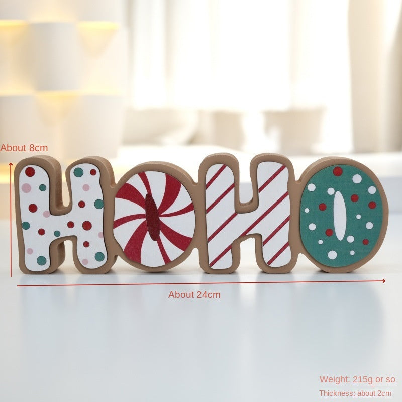 Christmas Tabletop Decor Set for a Warm 3D Display