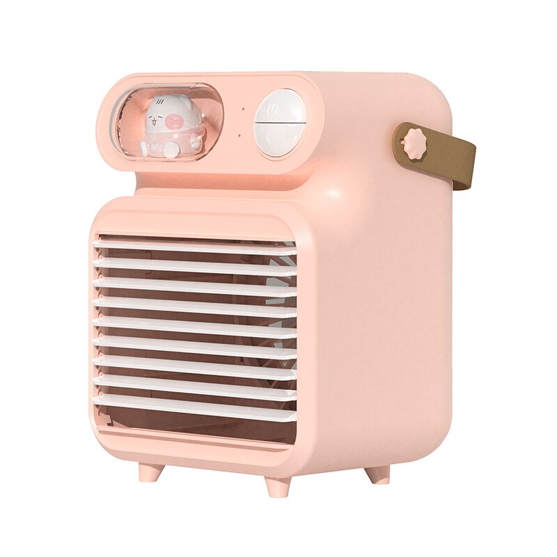 USB Desk Fan with Ice Mist Spray, Portable Mini Cooler