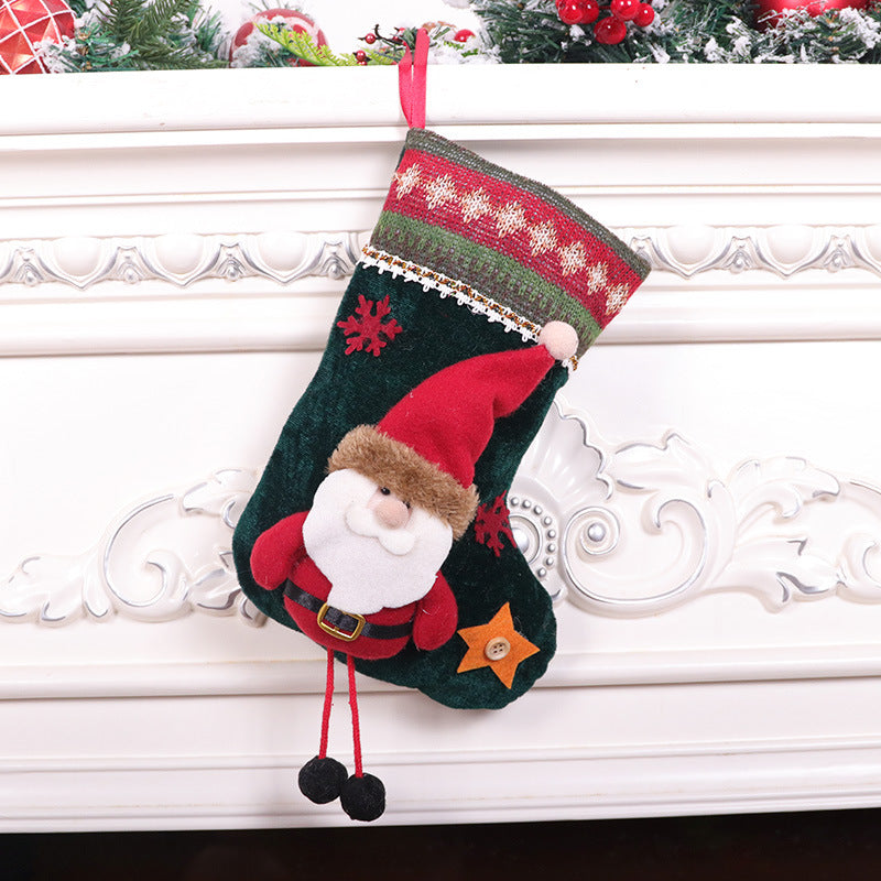 Christmas Stocking Decor for Playful Gift Displays