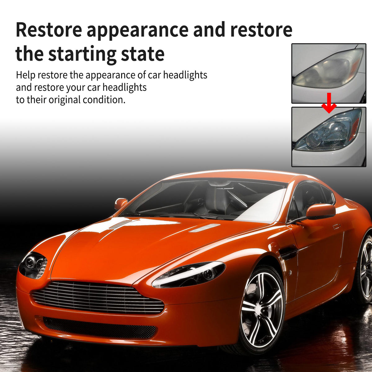 Headlight Polishing Paste for Cloudy Lens Restoration