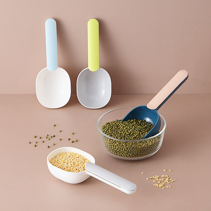 Nordic Plastic Rice Scoop for Grains and Pet Food Bins