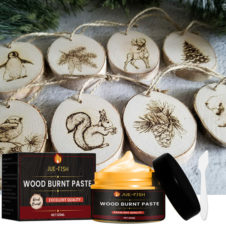 Wood Burning Paste for Detailed DIY Pyrography Art