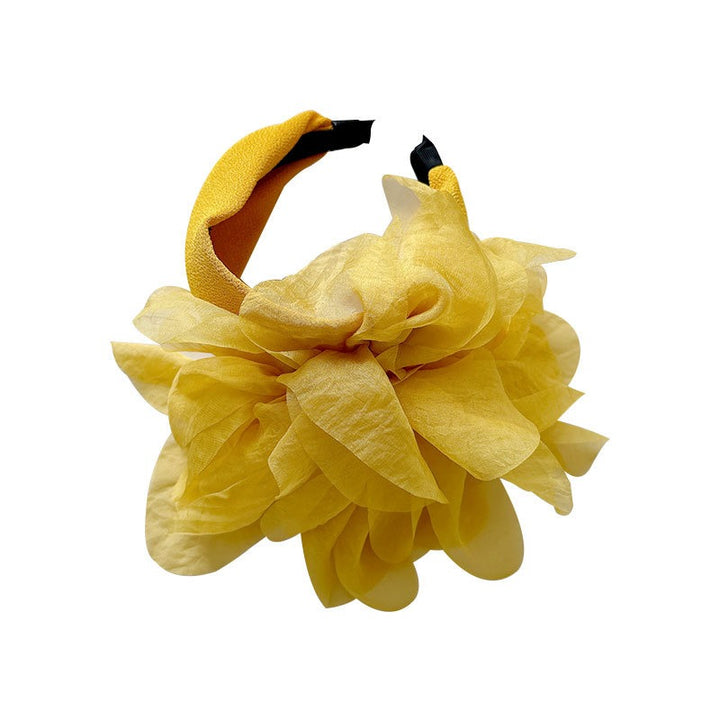 Oversized Flower Headband for Instant Outfit Drama