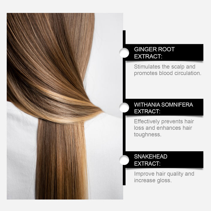Salt-Free Herbal Shampoo for Smoother-Looking Hair