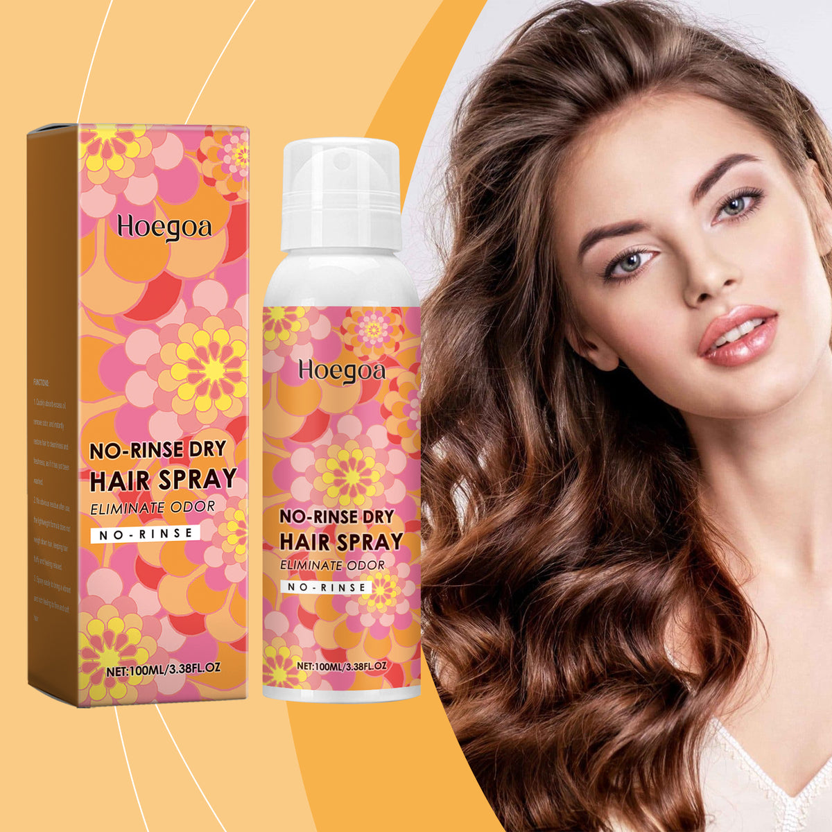 Leave-In Dry Hair Spray for Fresh, Oil-Free Volume