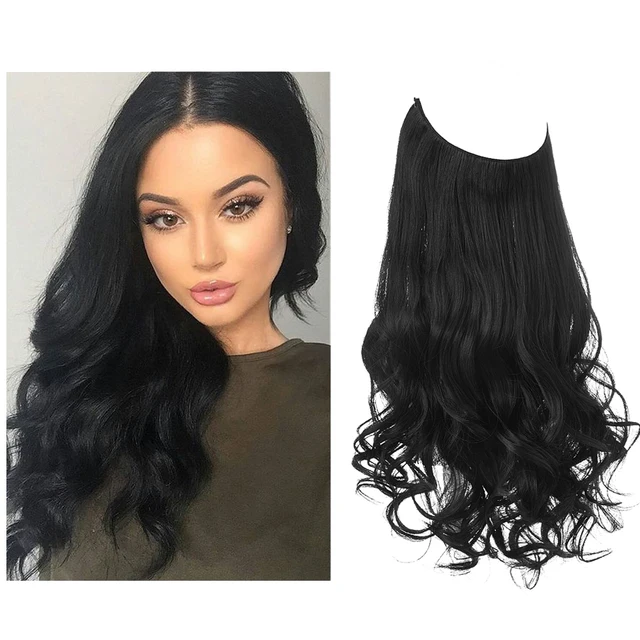 One-Piece Hair Extensions for Instant Long Curly Volume