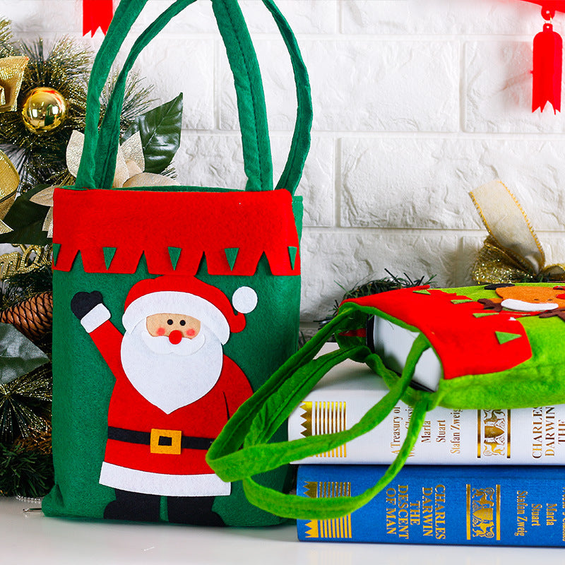 Christmas Gift Bags with Festive Reusable Designs