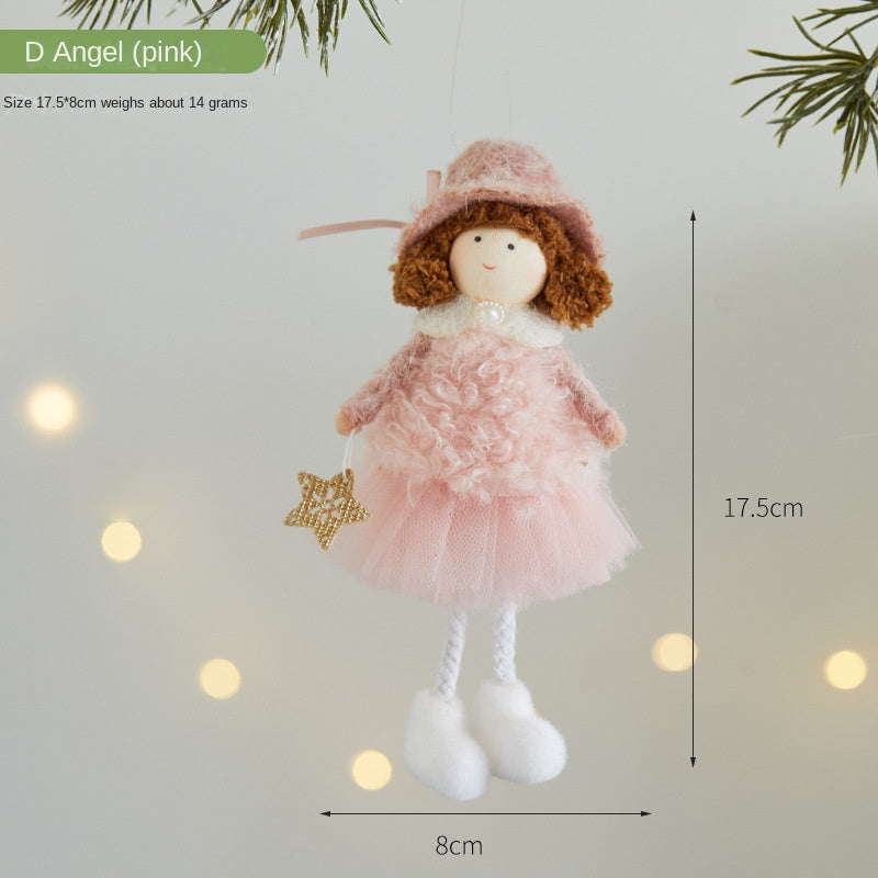 Christmas Angel Girl Ornaments for Magical Tree Decor