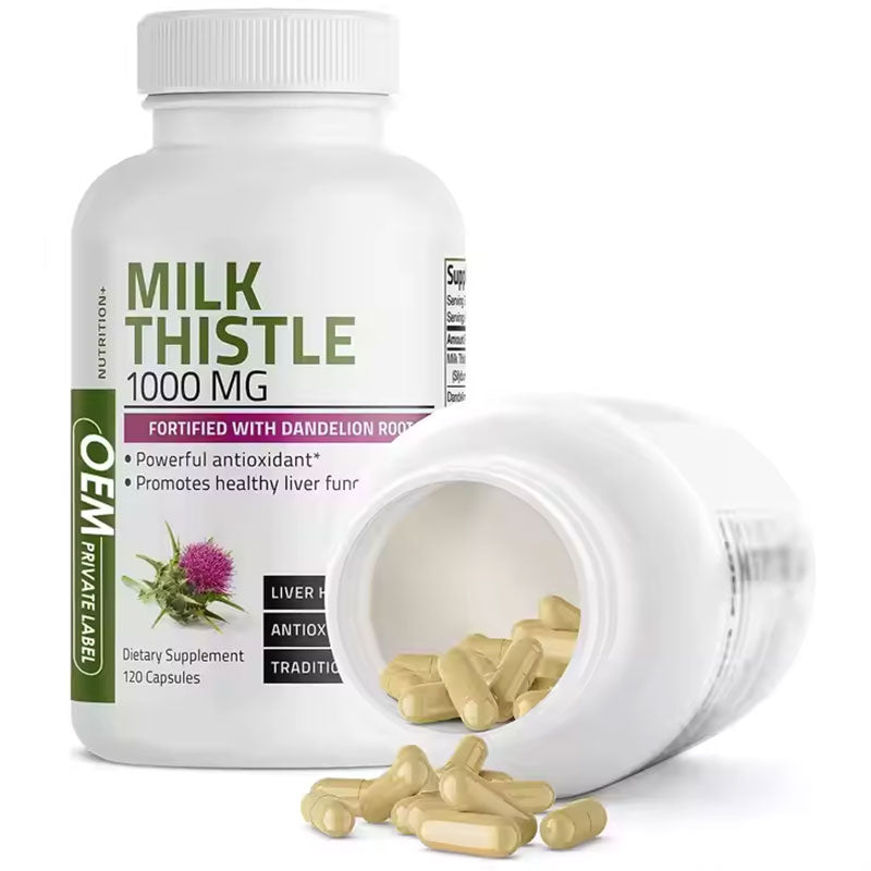 Milk Thistle Liver Supplement 1000 mg with Dandelion Root