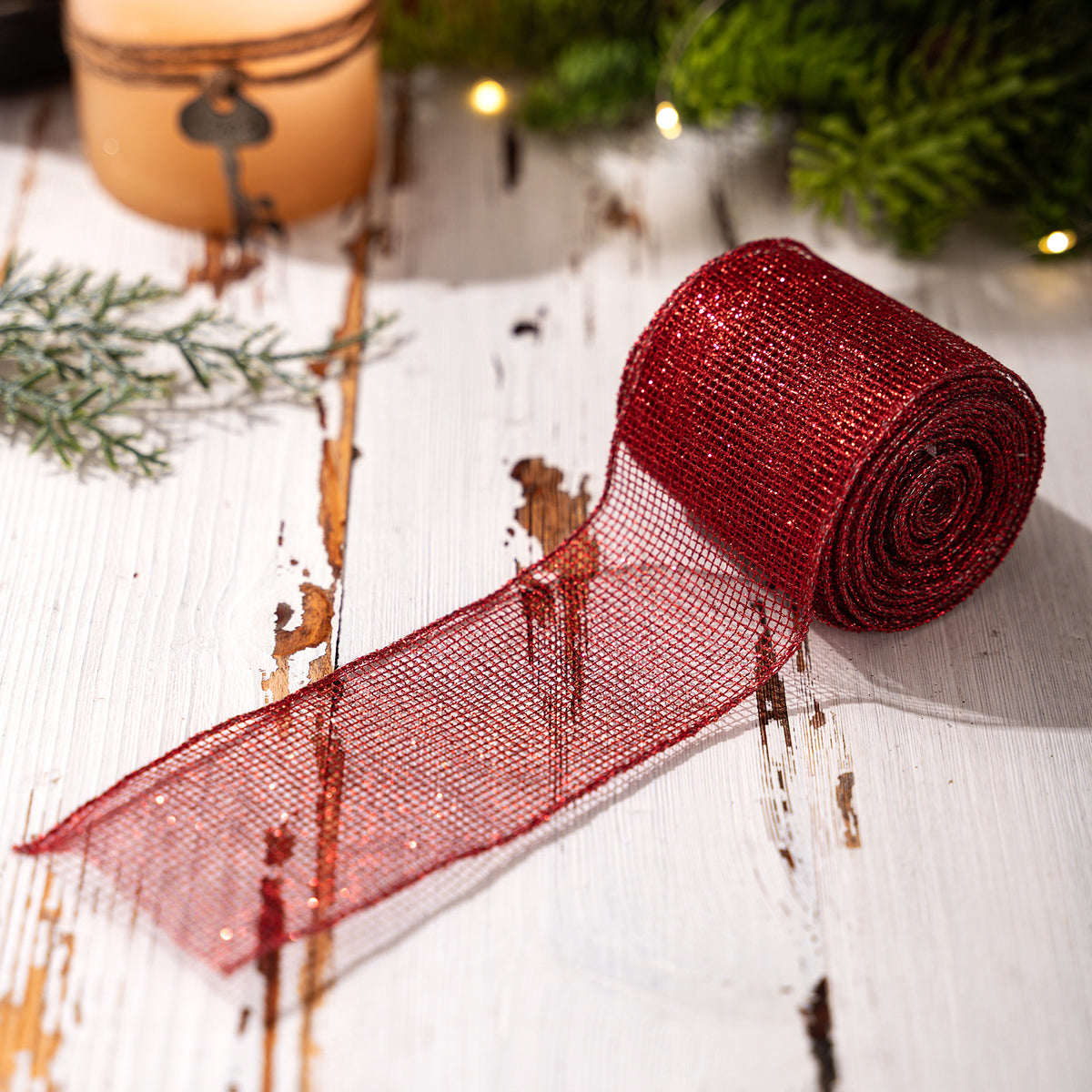 Christmas Ribbon Rolls for Sparkling DIY Holiday Decor