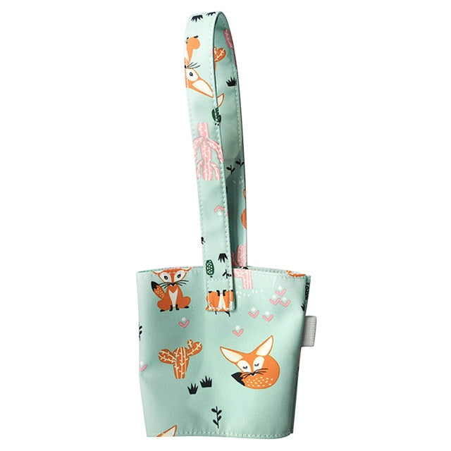 Cute Cotton Cup Carrier for Milk Tea and Juice Hands-Free