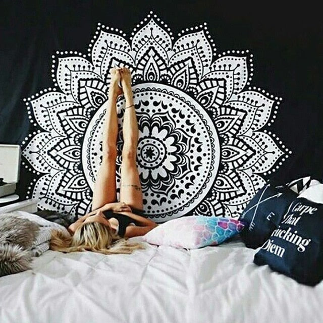 Mandala Tapestry Wall Hanging for Boho Room Makeovers
