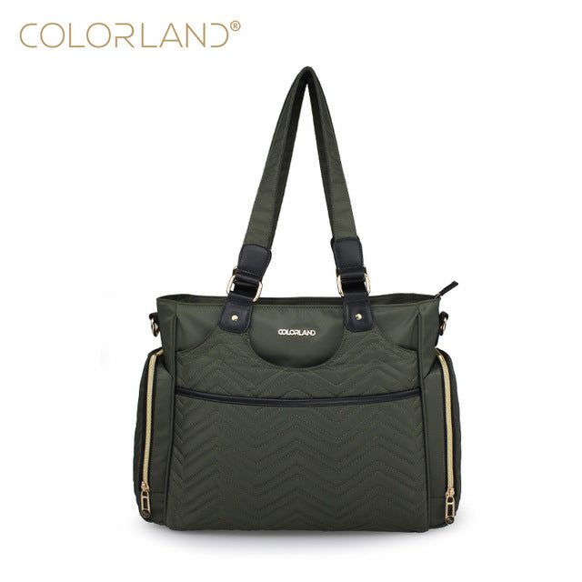 Large Diaper Bag for Organized Baby Essentials On-the-Go