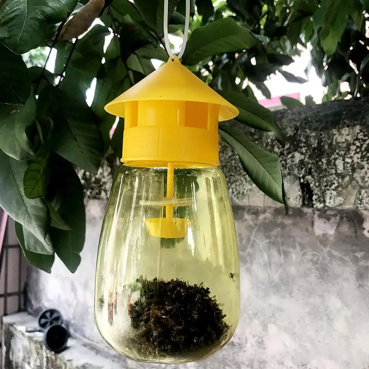 Hanging Fruit Fly Trap for Orchards and Fruit Trees