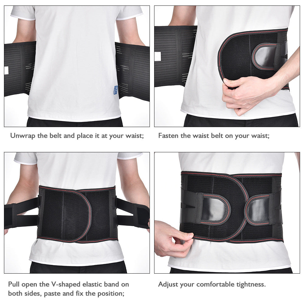 Self-Heating Magnetic Lumbar Belt — Real Relief for Disc
