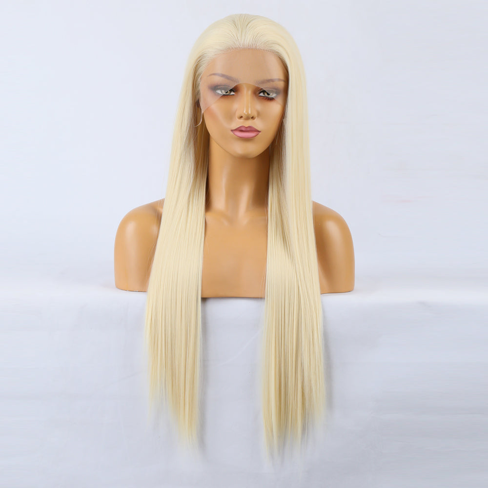 613 Blonde Lace Front Wig for Sleek, Natural Style