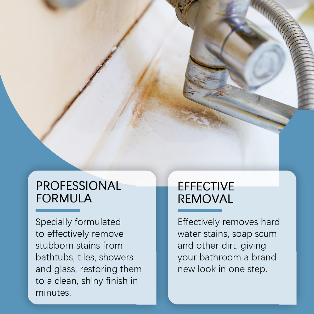 Bathroom Descaler Spray for Fast, Residue-Free Cleaning