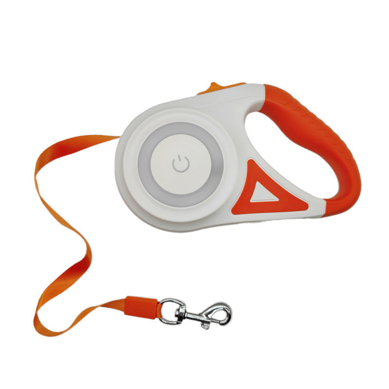LED Retractable Dog Leash for Safer Nighttime Walks