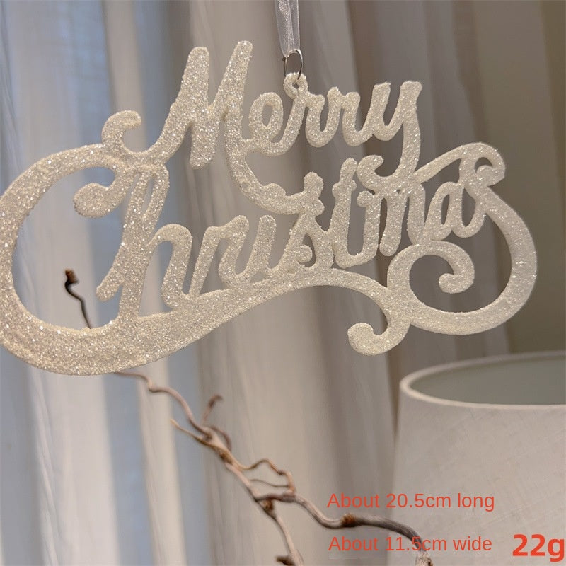 Christmas Tree Ornaments: Nordic Silver Sparkle Decor