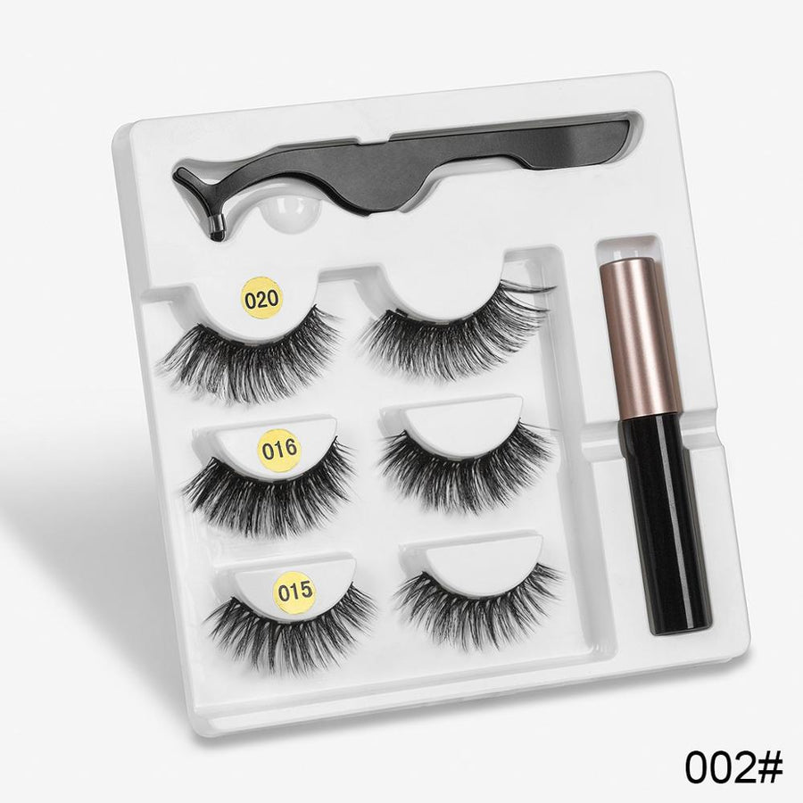 Magnetic Eyelashes Set for Easy, No-Glue Eye Looks