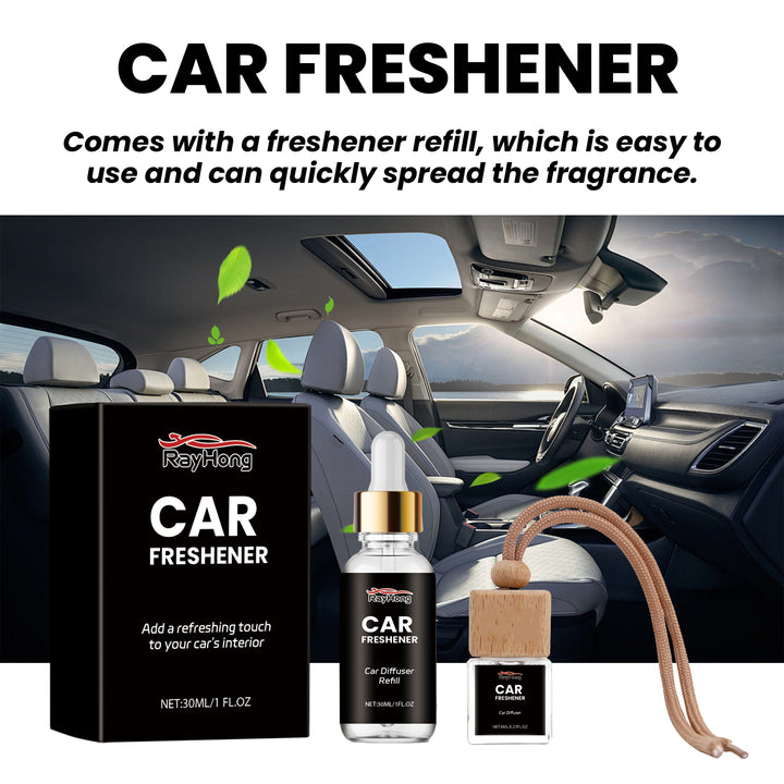 Car Air Freshener With Refillable Lasting Freshness