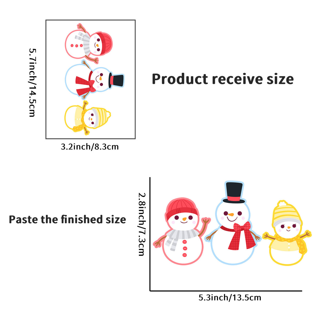 Christmas Switch Stickers for Festive Holiday Decor
