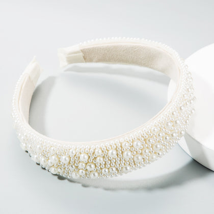 Pearl Headbands - Elegant Pearl-Embellished Hair Pieces