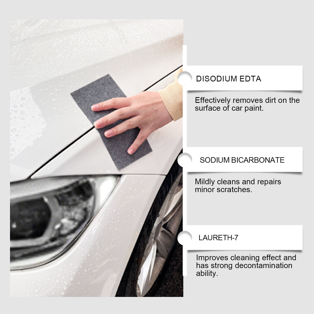Car Scratch Repair Kit for Minor Paint Scuffs and Marks