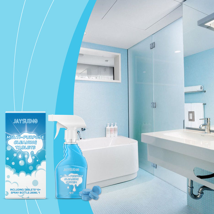Multi-Purpose Cleaner Tablets - One Spray, Every Surface