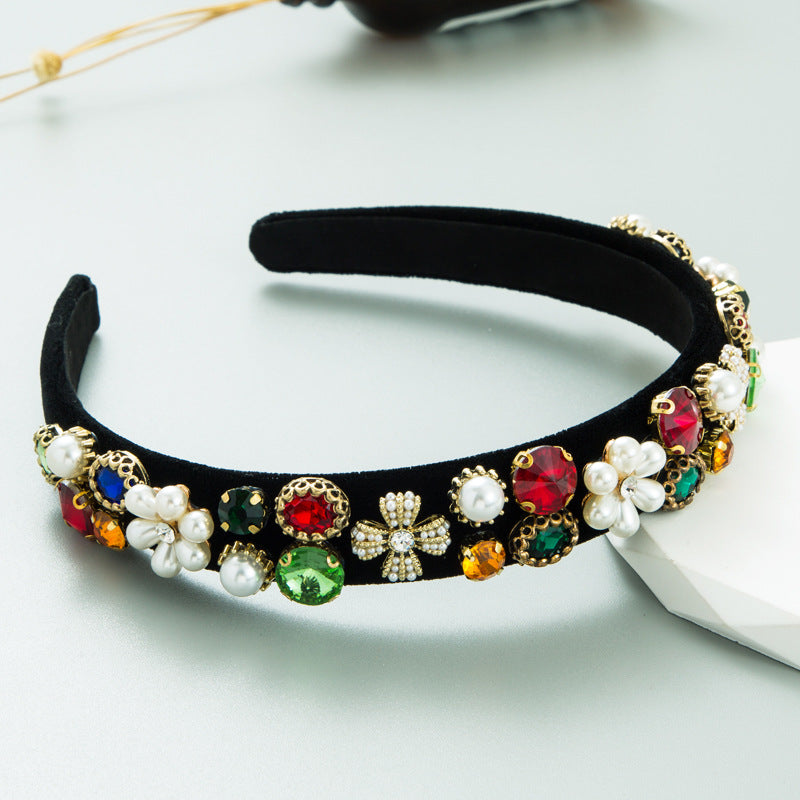 Baroque Headband for Women | Regal Evening Glamour