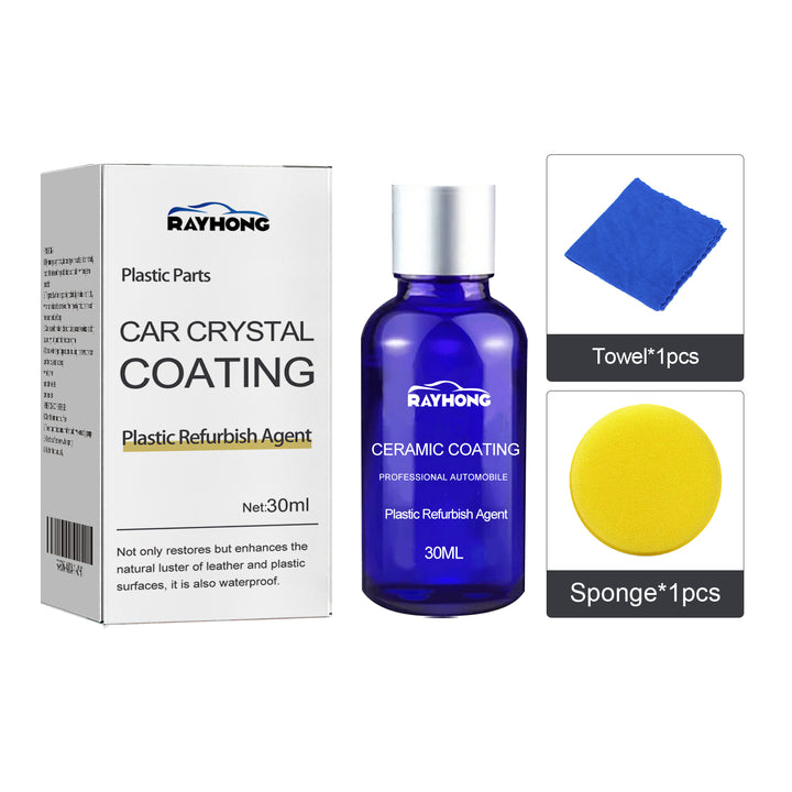 Automotive Plastic Coating for Black, Glossy Trim